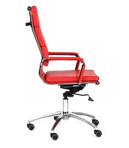 Кресло офисное CHAIRMAN 750 экокожа красная в Шадринске - предосмотр 2